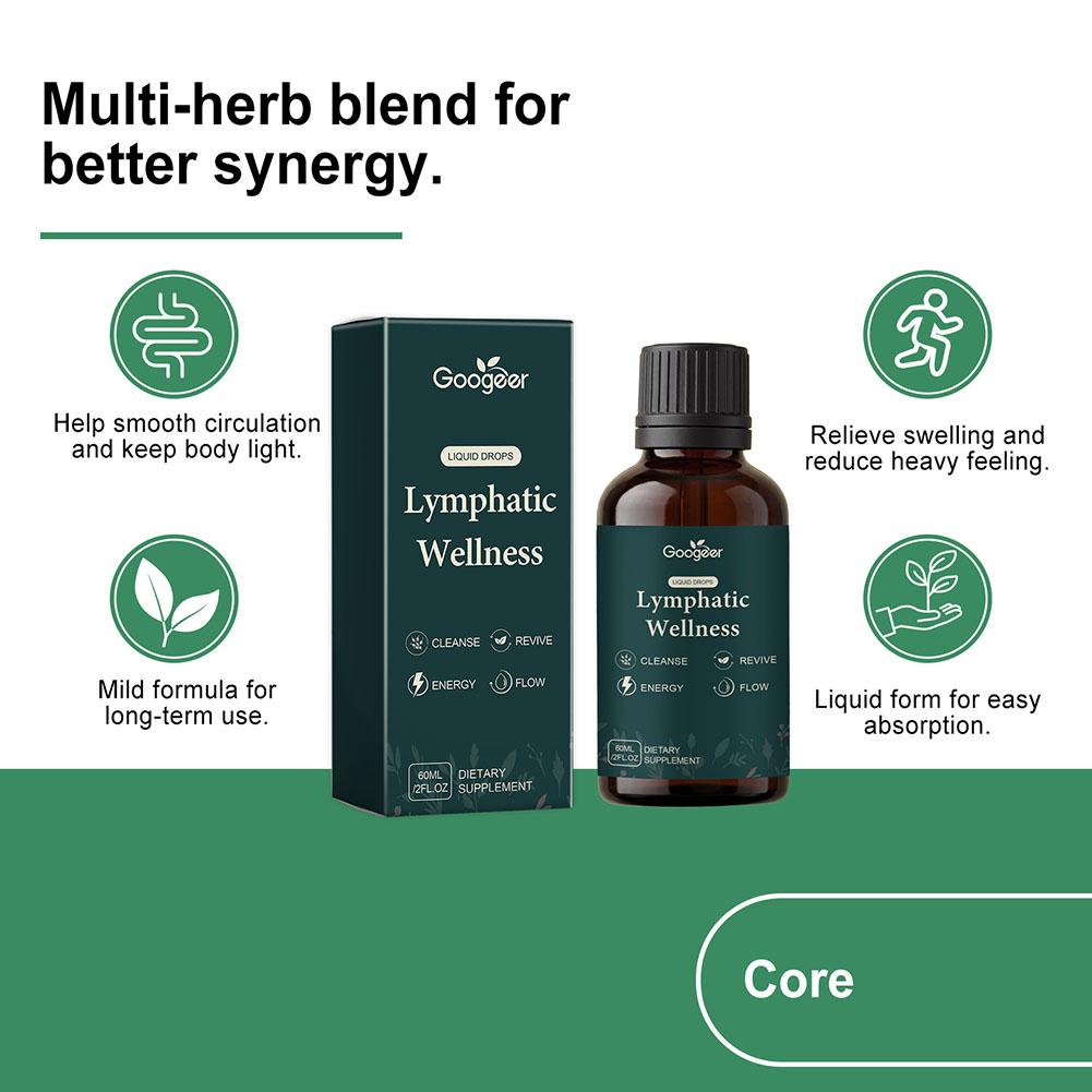림프 지원 허브 드롭스 천연 림프 건강 틱투어 혈액 순 - Herbal Wellness Tincture 리뷰 및 가격