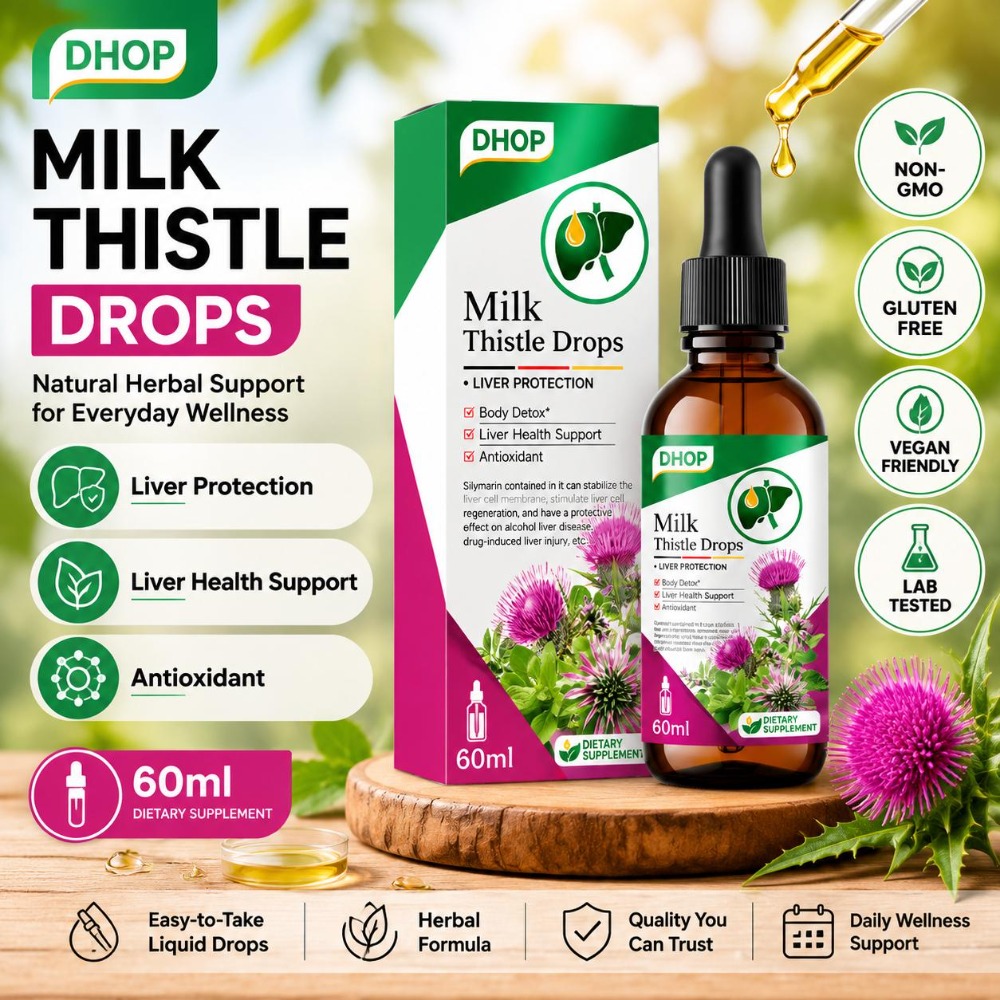 DHOP 밀크씨슬 드롭스 실리마린 추출물 간 기능 지원 - Milk Thistle Silymarin 리뷰 및 가격