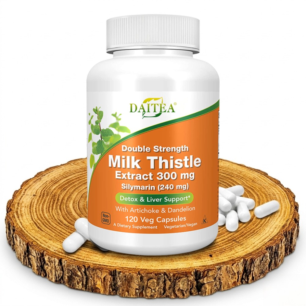 실리마린, 밀크씨슬 추출물 300mg, 아티초크와 민들 - Milk Thistle Silymarin 리뷰 및 가격