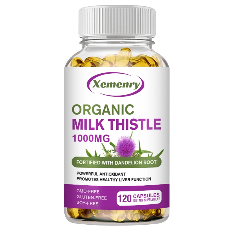밀크시슬 캡슐 1000mg 실리마린 & 민들레 뿌리 간 - Milk Thistle Silymarin 리뷰 및 가격