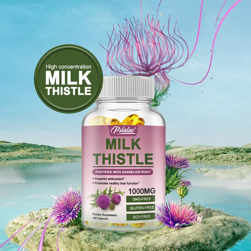 프리미엄 밀크시슬 보충제 1000mg 실리마린 & 민들 - Milk Thistle Silymarin 리뷰 및 가격
