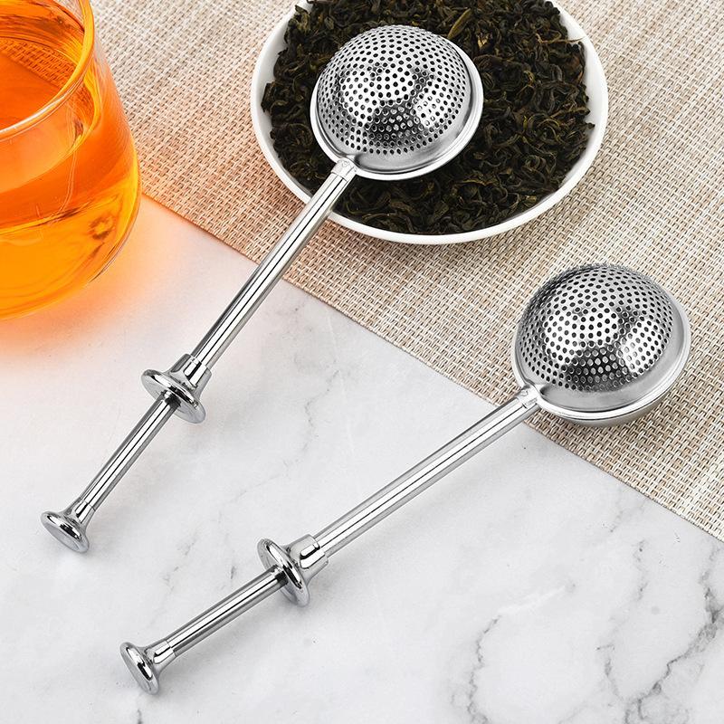 긴 손잡이가 있는 스테인리스 스틸 차망, 미세한 메쉬, - Nettle Leaf Tea 리뷰 및 가격